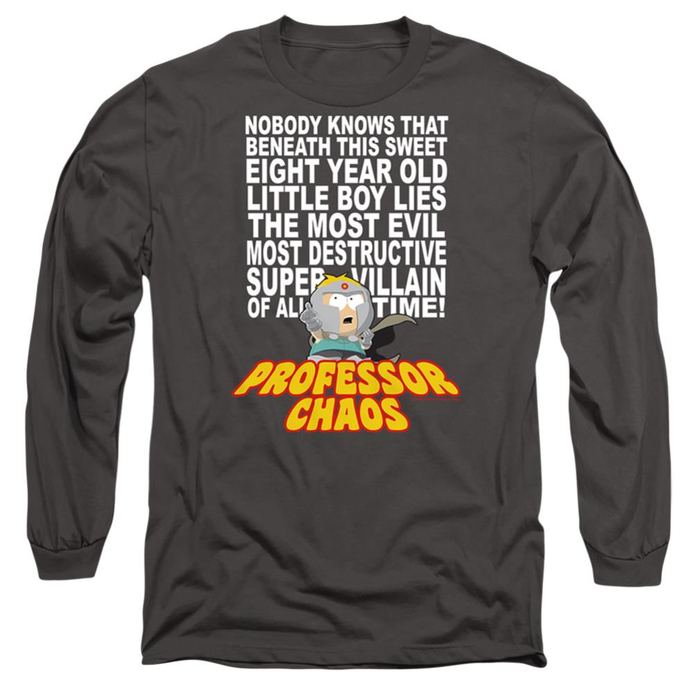 South Park Professor Chaos Men's 18/1 Cotton Long-Sleeve T-Shirt