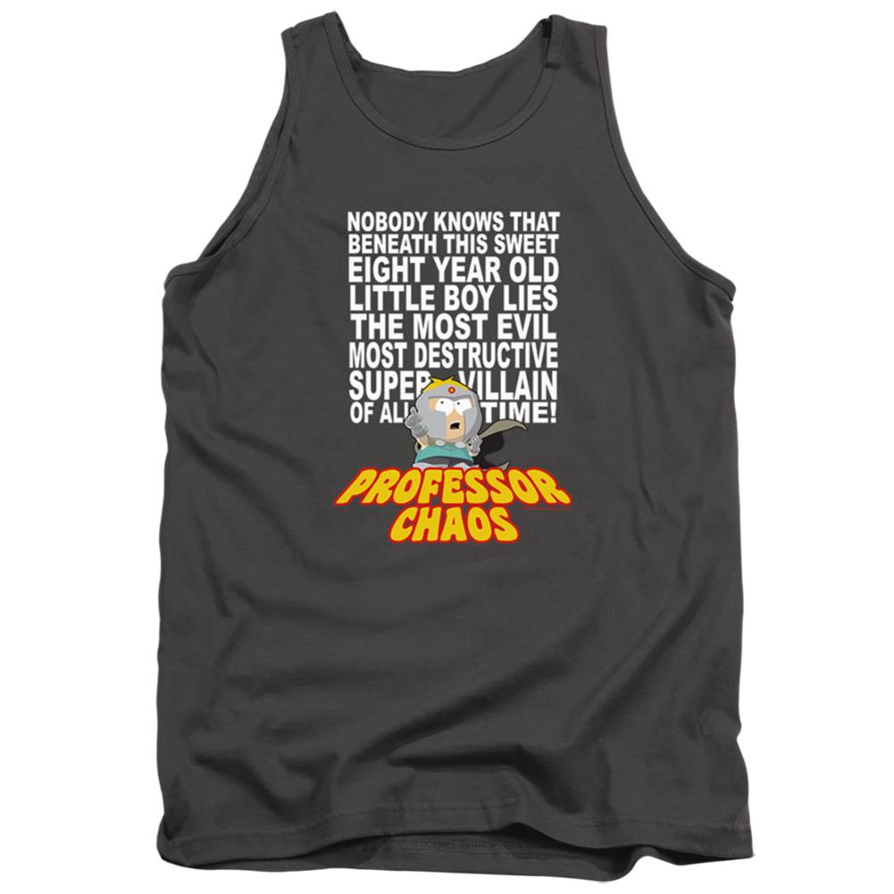South Park Professor Chaos Men's 18/1 Cotton Tank Top