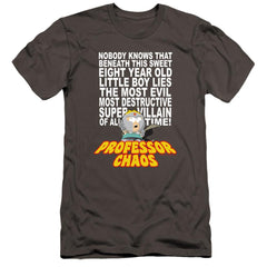South Park Professor Chaos Men's Ultra-Soft 30/1 Cotton Slim Short-Sleeve T-Shirt