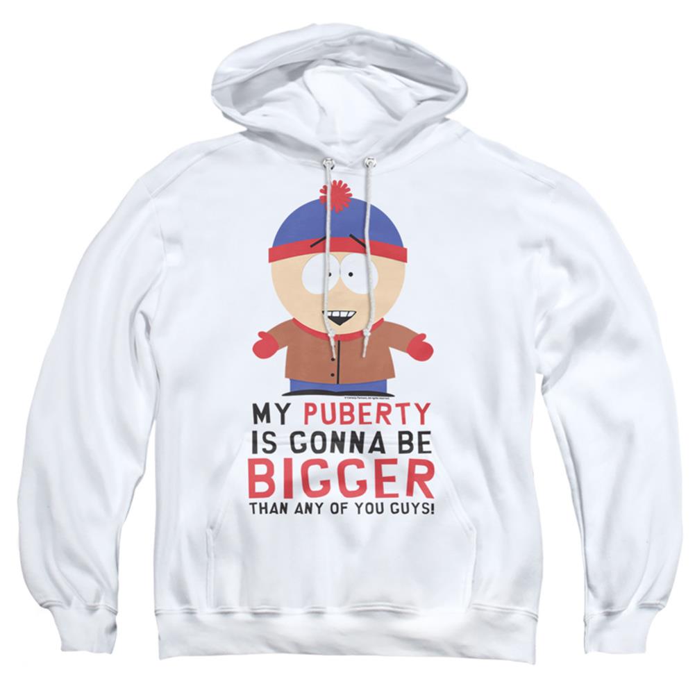 South Park Puberty Men's Pull-Over 75 25 Poly Hoodie