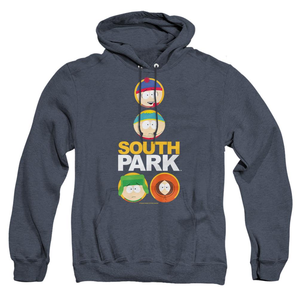 South Park Solid Circles Men's Pull-Over Hoodie