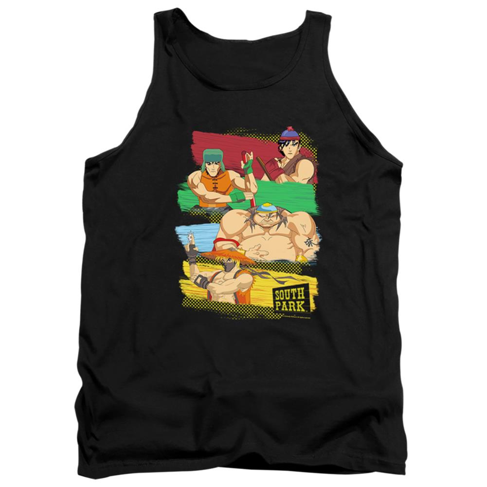 South Park South Park Anime Men's 18/1 Cotton Tank Top