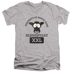 South Park South Park Cows Men's 30/1 Cotton Slim V-Neck T-Shirt