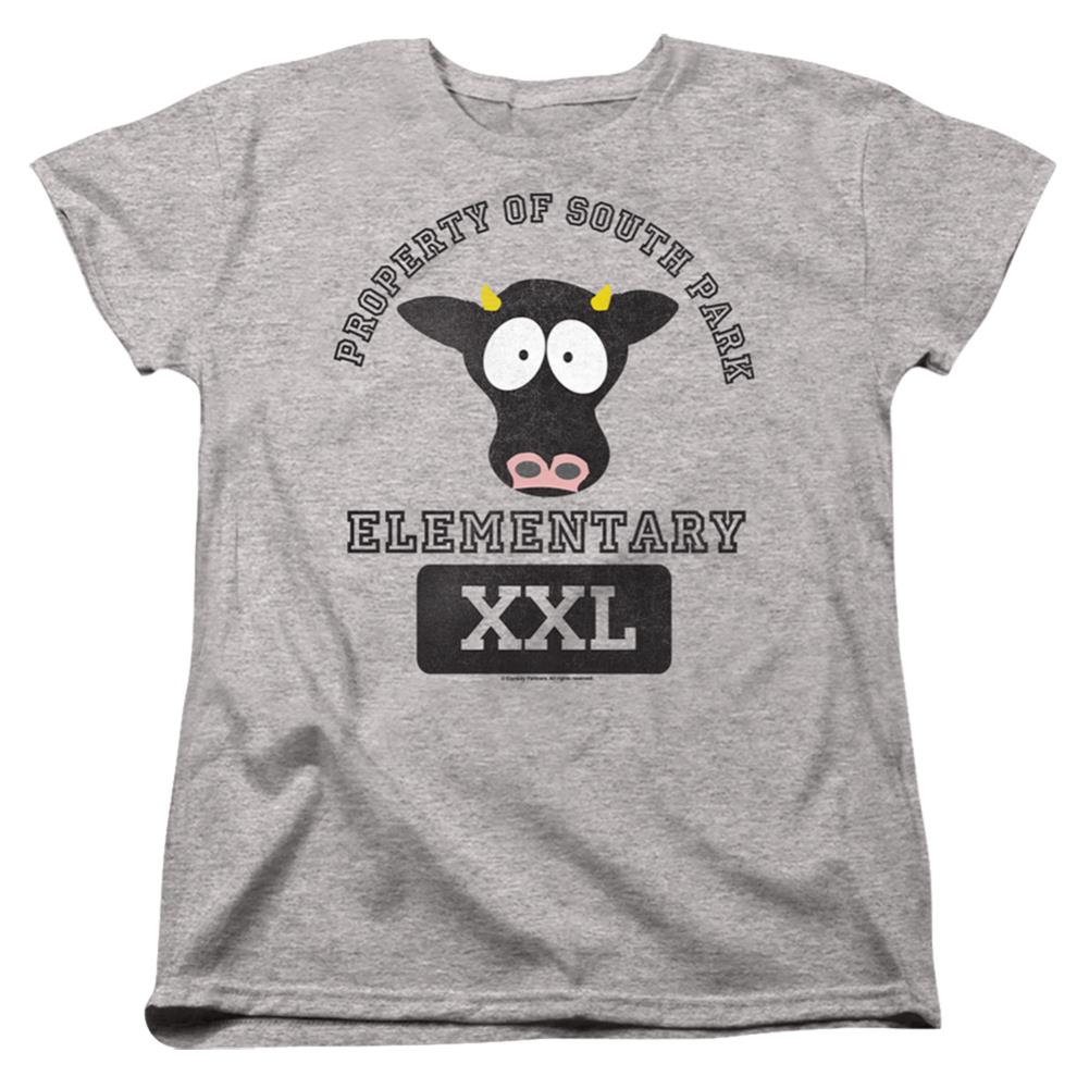 South Park South Park Cows Women's 18/1 Cotton Short-Sleeve T-Shirt