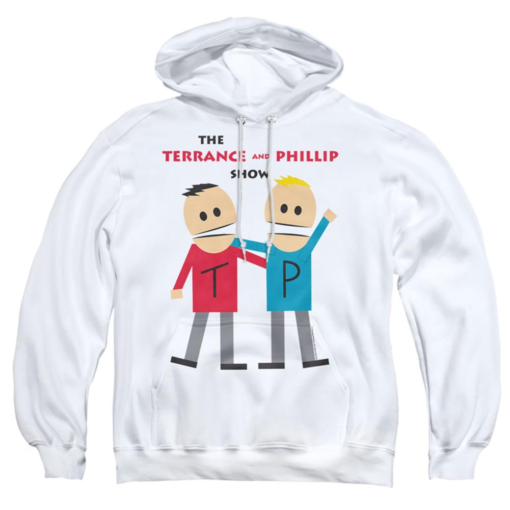 South Park Terrance And Phillip Men's Pull-Over 75 25 Poly Hoodie