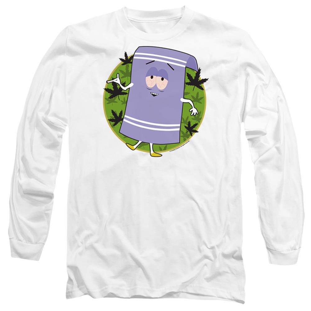 South Park Towelie Men's 18/1 Cotton Long-Sleeve T-Shirt