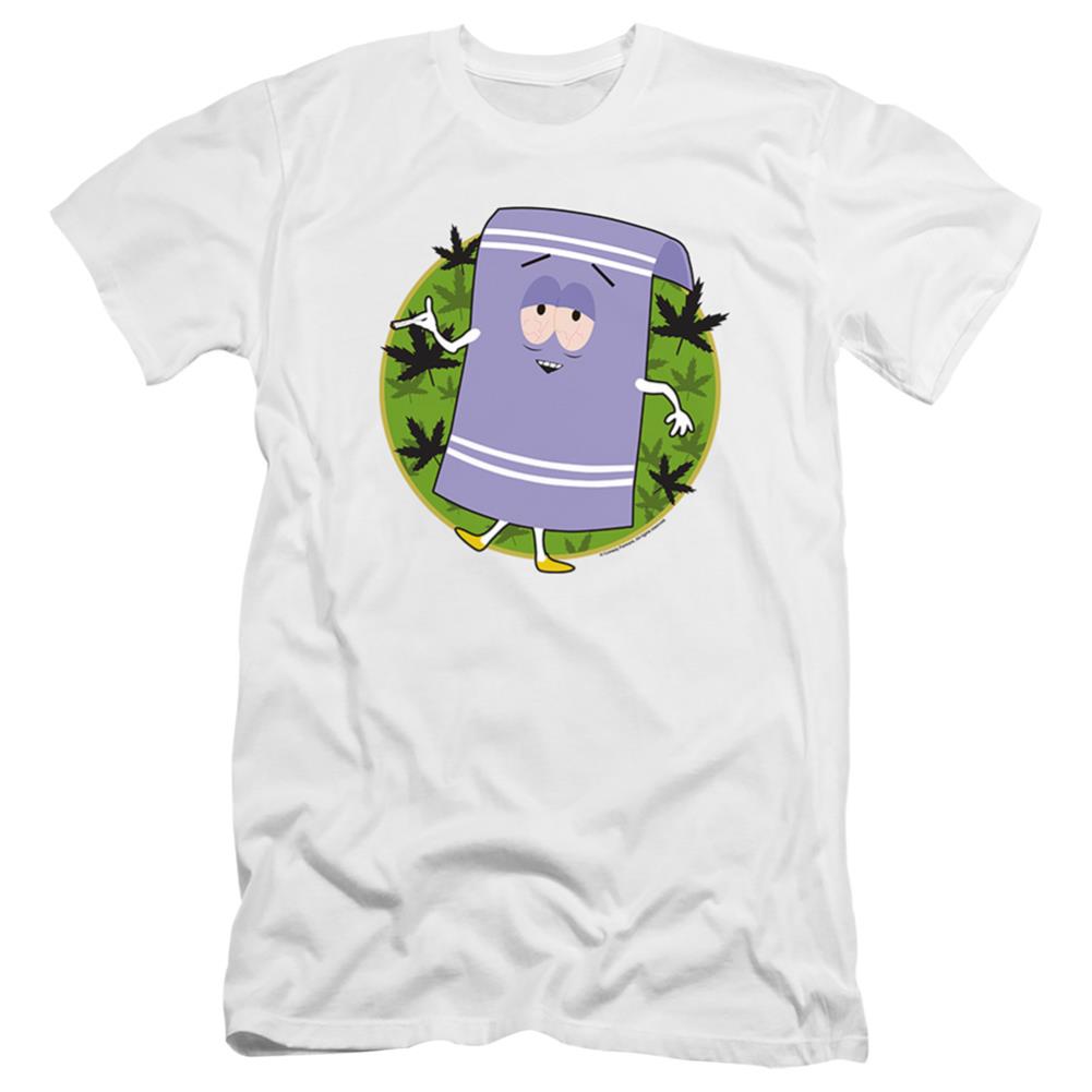 South Park Towelie Men's Ultra-Soft 30/1 Cotton Slim Short-Sleeve T-Shirt