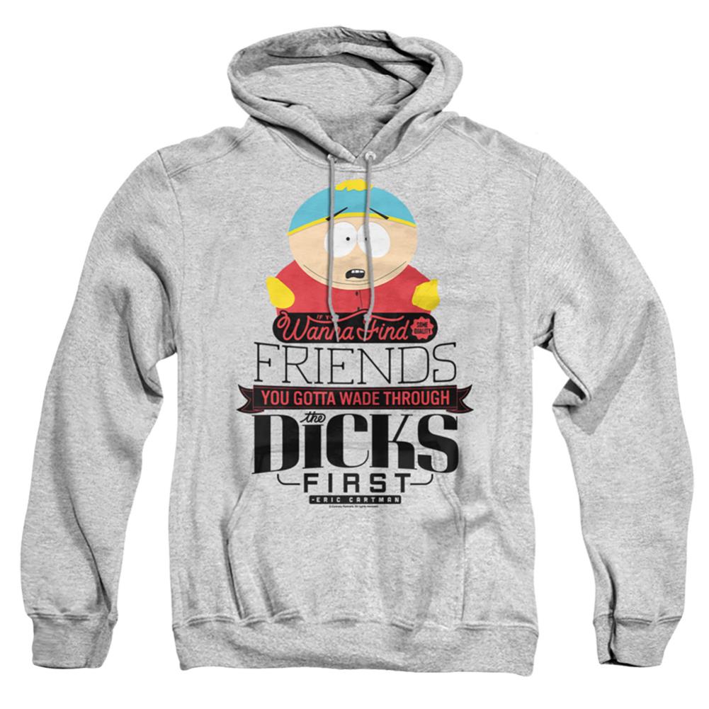 South Park Wade Through Dicks Men's Pull-Over 75 25 Poly Hoodie