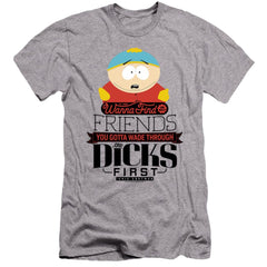 South Park Wade Through Dicks Men's Ultra-Soft 30/1 Cotton Slim Short-Sleeve T-Shirt