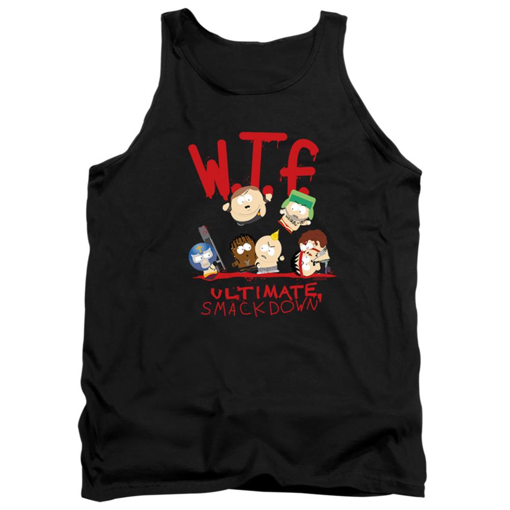 South Park Wtf Ultimate Smackdown Men's 18/1 Cotton Tank Top