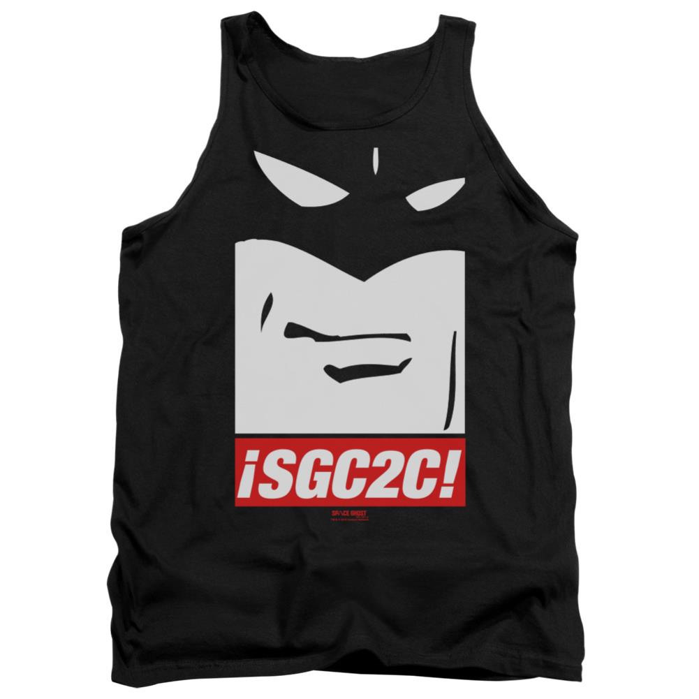 Space Ghost Sgc2C Men's 18/1 Cotton Tank Top