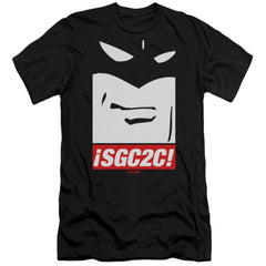Space Ghost Sgc2C Men's Ultra-Soft 30/1 Cotton Slim Short-Sleeve T-Shirt