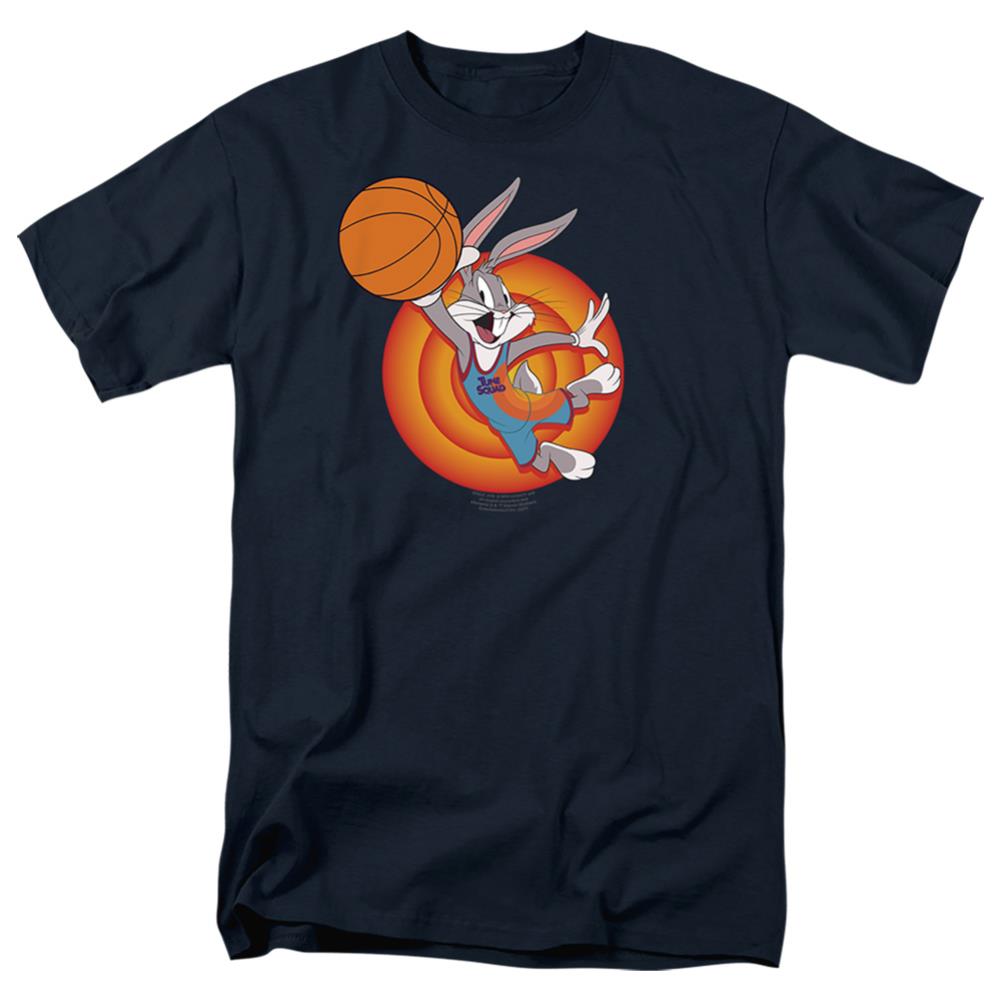 Space Jam 2 Bugs Slam Men's 18/1 Cotton Short-Sleeve T-Shirt