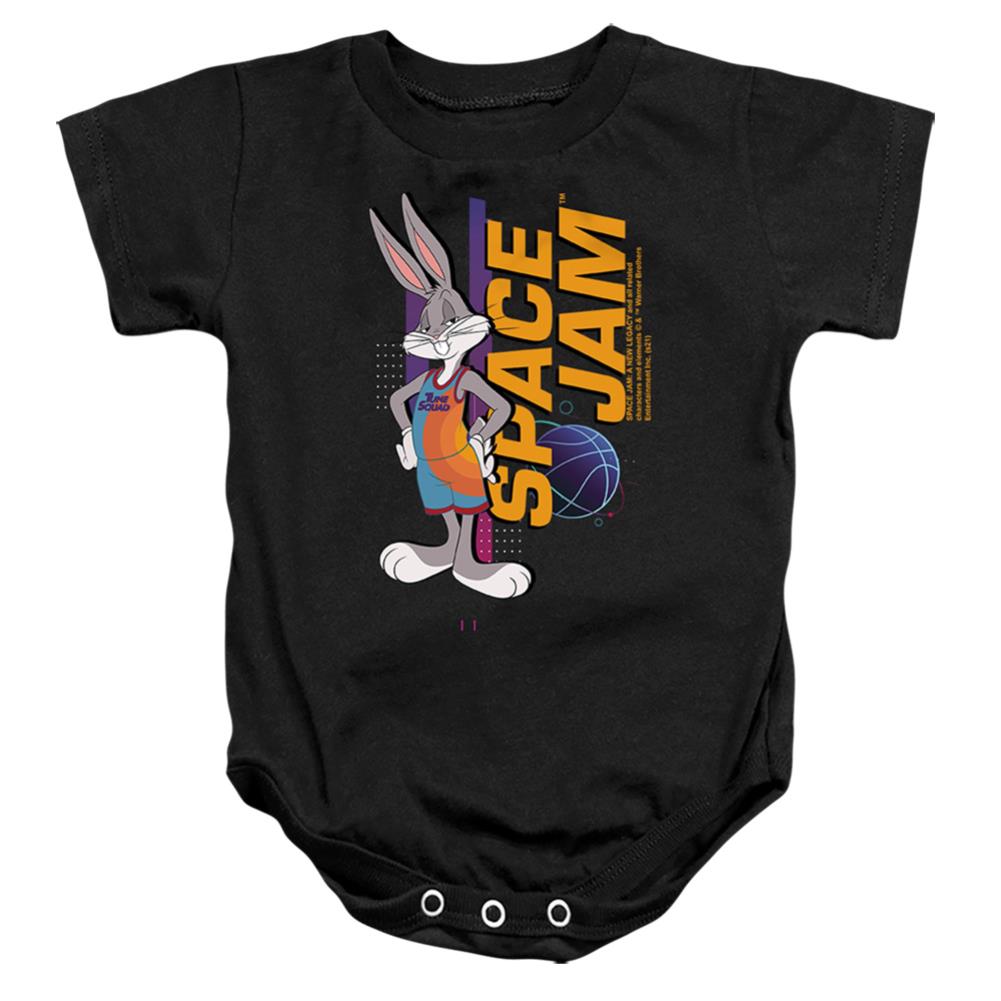 Space Jam 2 Bugs Standing Infant's Cotton SS Snapsuit