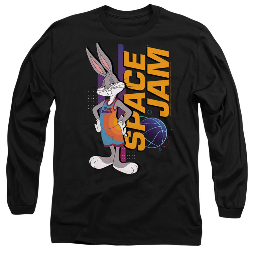 Space Jam 2 Bugs Standing Men's 18/1 Cotton Long-Sleeve T-Shirt