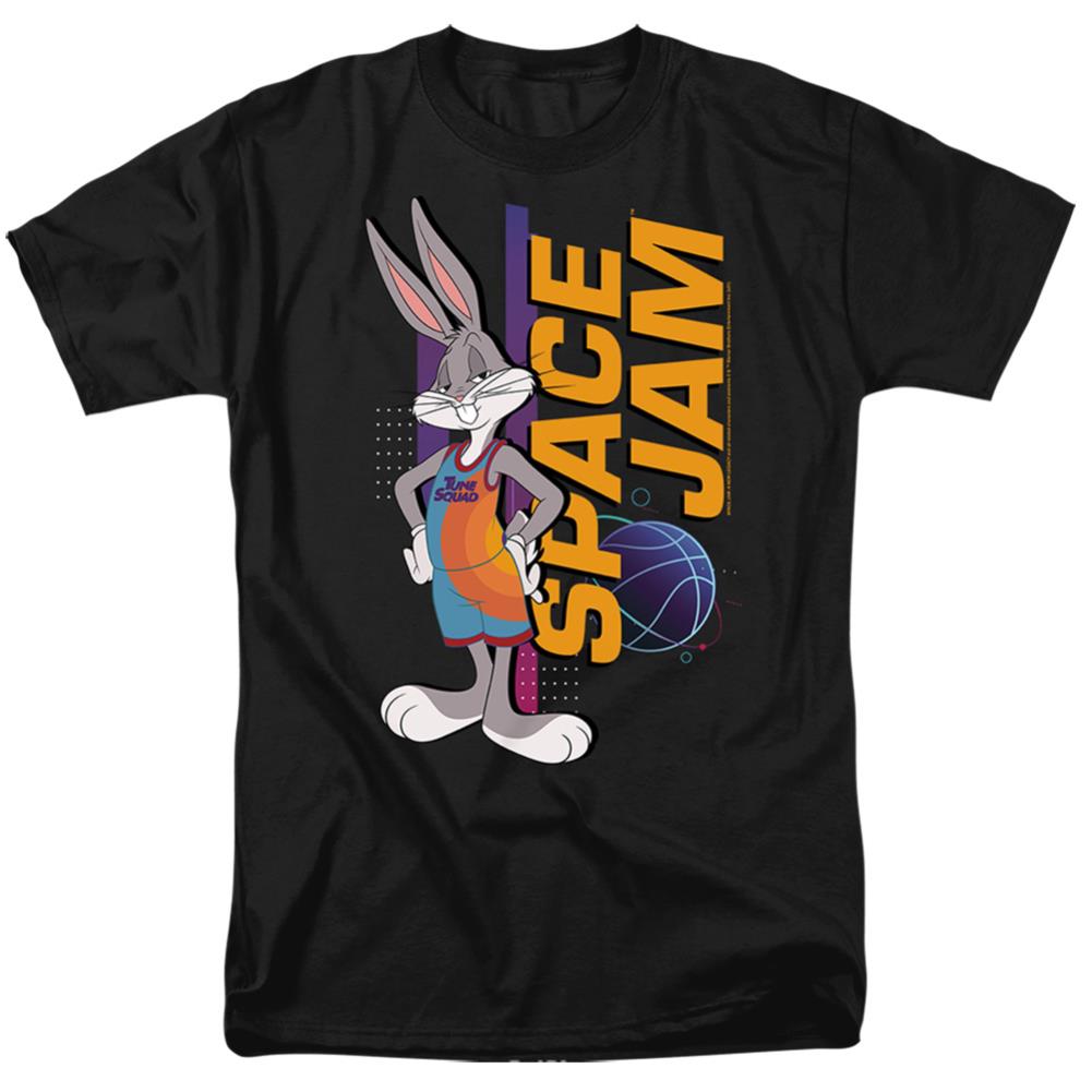 Space Jam 2 Bugs Standing Men's 18/1 Cotton Short-Sleeve T-Shirt