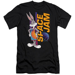 Space Jam 2 Bugs Standing Men's Ultra-Soft 30/1 Cotton Slim Short-Sleeve T-Shirt