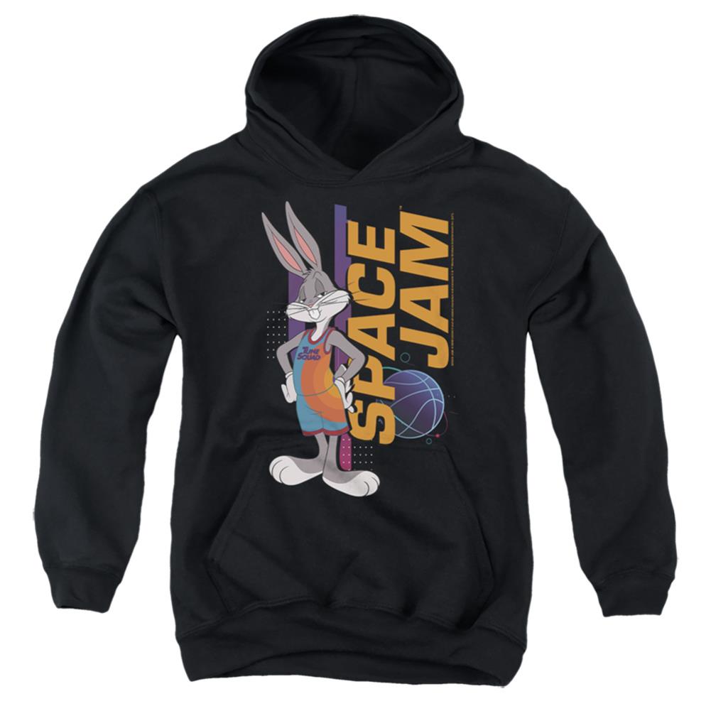 Space Jam 2 Bugs Standing Youth Cotton Poly Pull-Over Hoodie