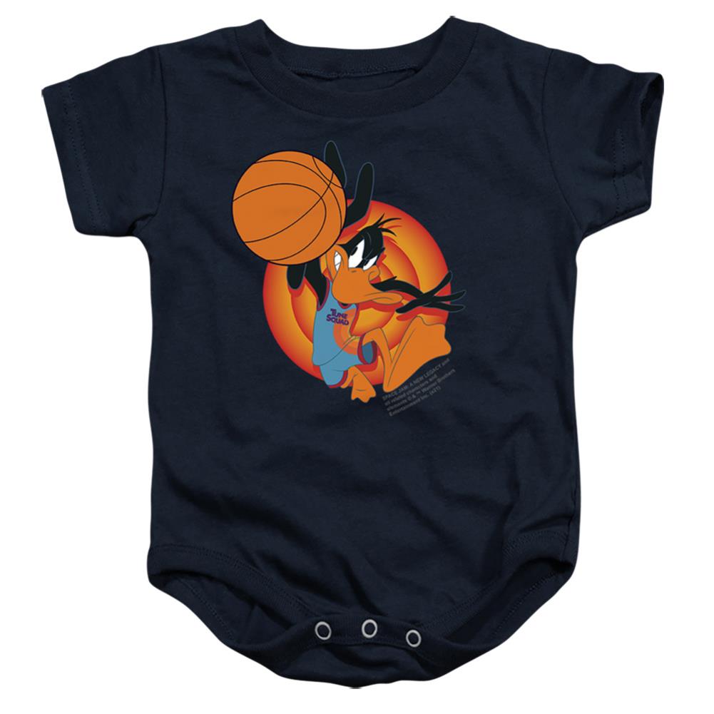 Space Jam 2 Daffy Slam Infant's Cotton SS Snapsuit