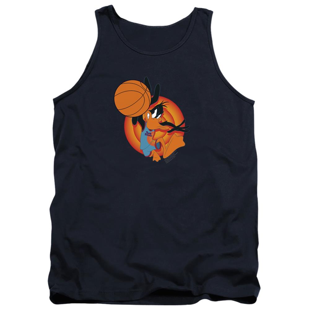 Space Jam 2 Daffy Slam Men's 18/1 Cotton Tank Top