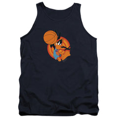 Space Jam 2 Daffy Slam Men's 18/1 Cotton Tank Top
