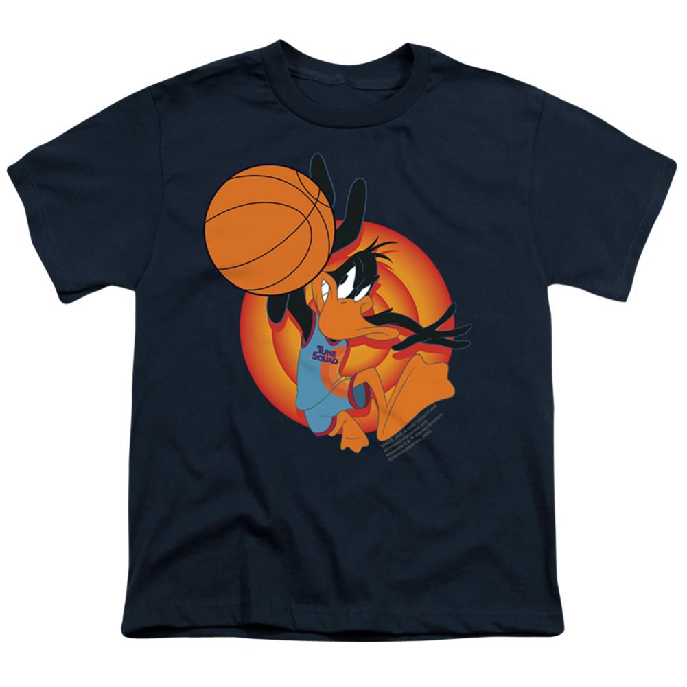 Space Jam 2 Daffy Slam Youth 18/1 100% Cotton Short-Sleeve T-Shirt