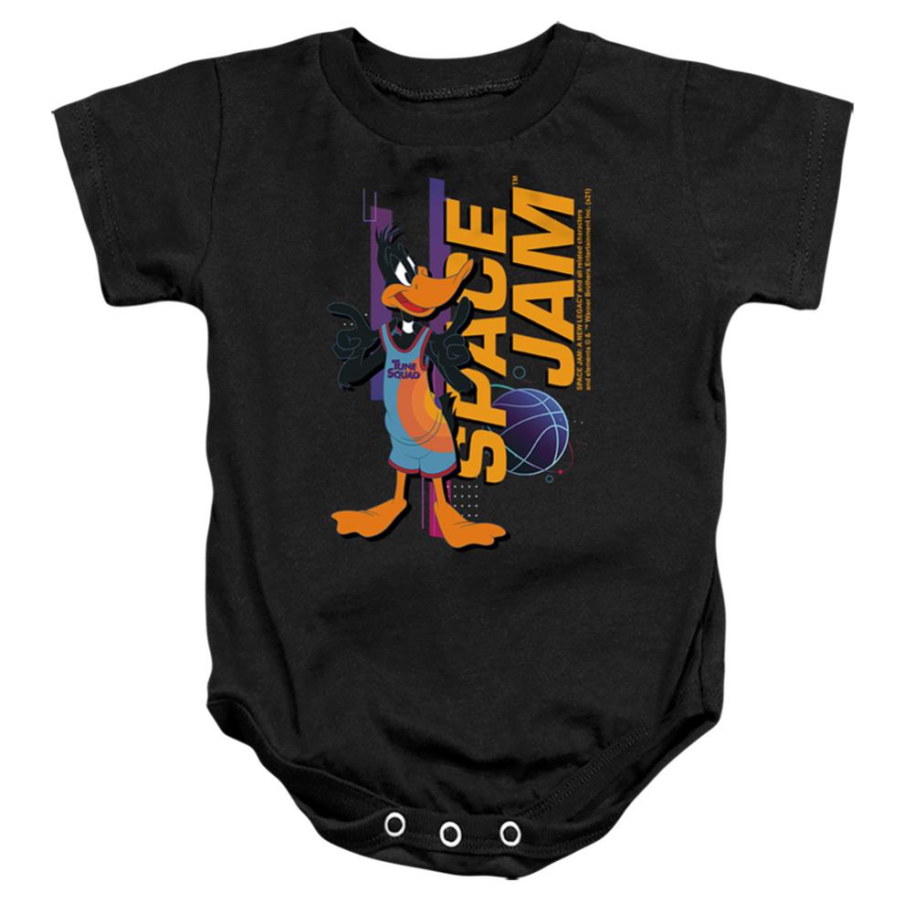 Space Jam 2 Daffy Standing Infant's Cotton SS Snapsuit