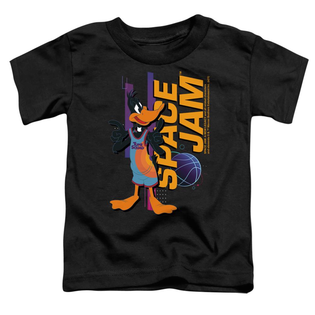 Space Jam 2 Daffy Standing Toddler 18/1 Cotton Short-Sleeve T-Shirt