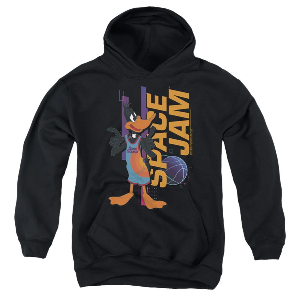 Space Jam 2 Daffy Standing Youth Cotton Poly Pull-Over Hoodie