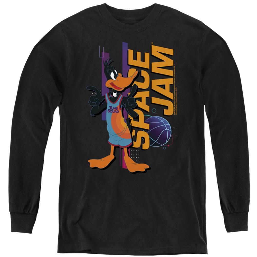 Space Jam 2 Daffy Standing Youth Long-Sleeve T-Shirt