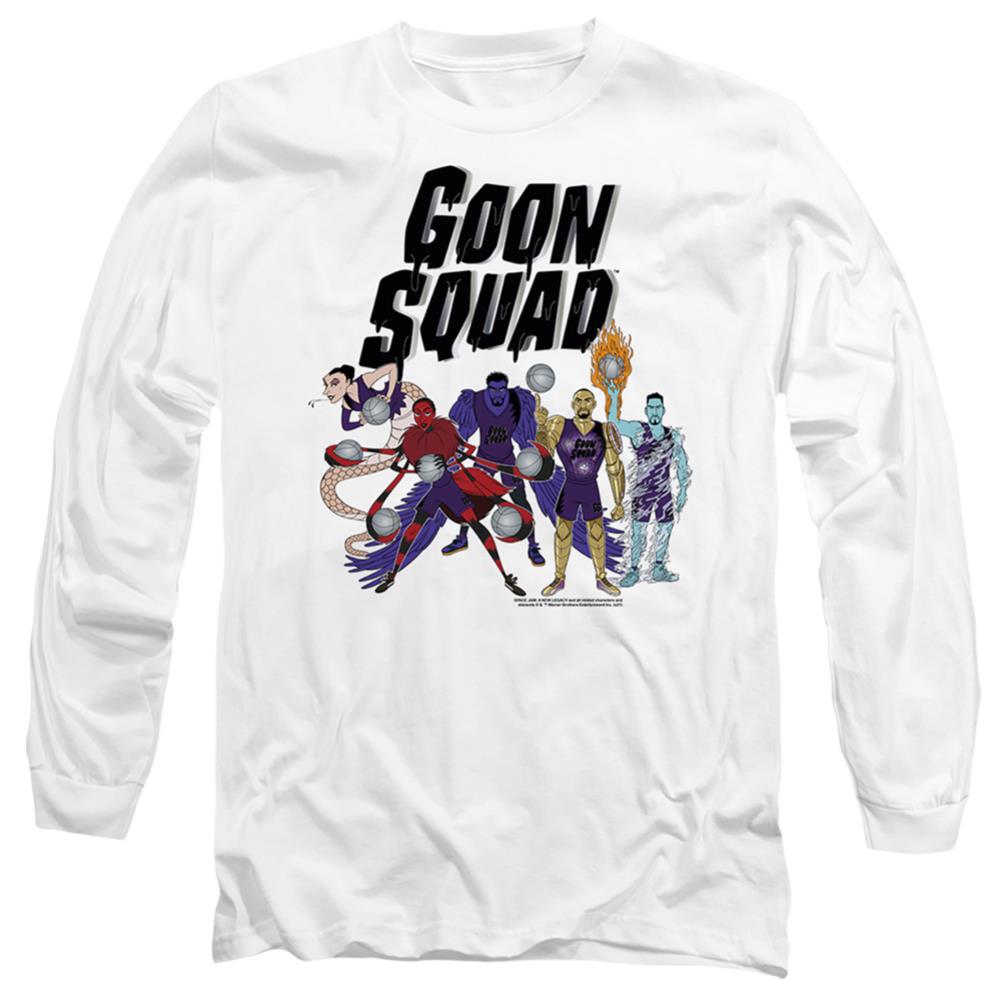 Space Jam 2 Goon Squad Group Men's 18/1 Cotton Long-Sleeve T-Shirt