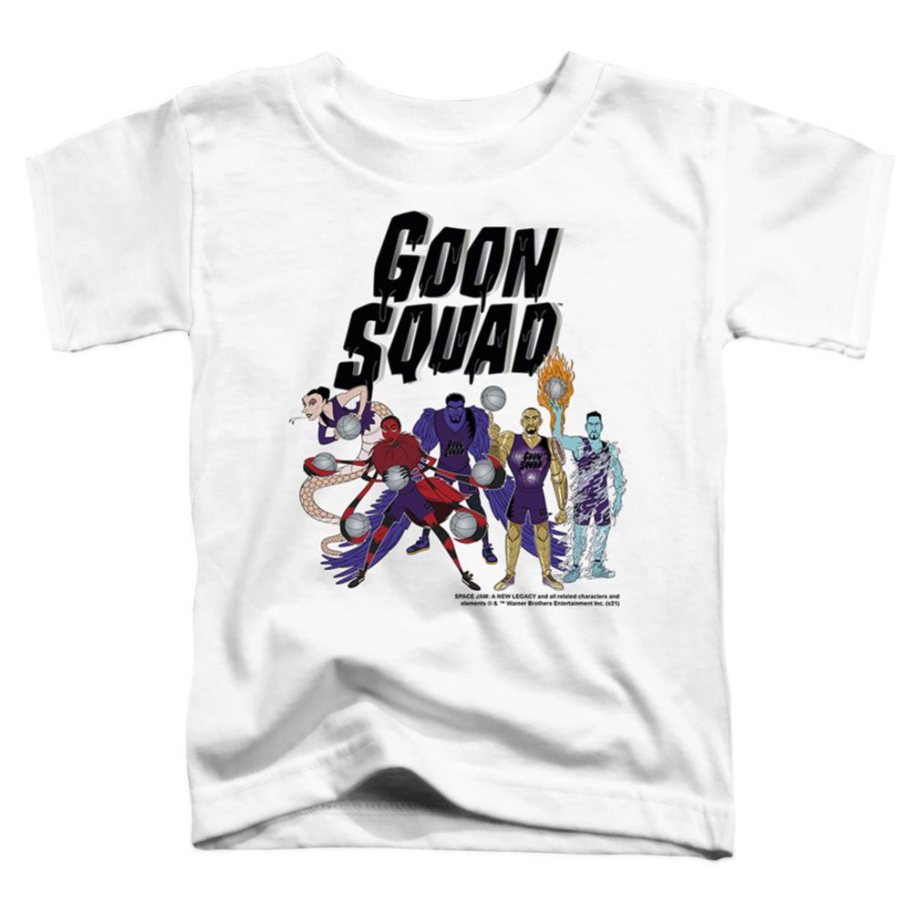 Space Jam 2 Goon Squad Group Toddler 18/1 Cotton Short-Sleeve T-Shirt