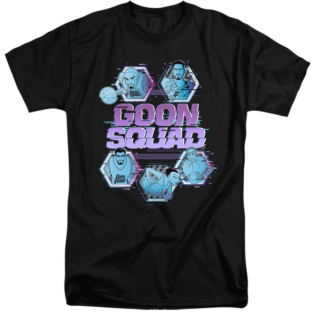 Space Jam 2 Goon Squad Tech Men's 18/1 Tall Cotton Short-Sleeve T-Shirt