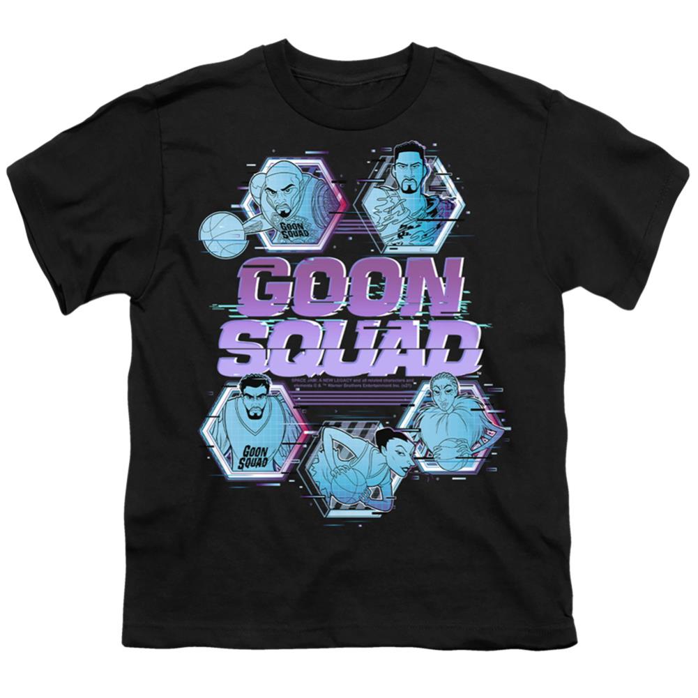 Space Jam 2 Goon Squad Tech Youth 18/1 100% Cotton Short-Sleeve T-Shirt