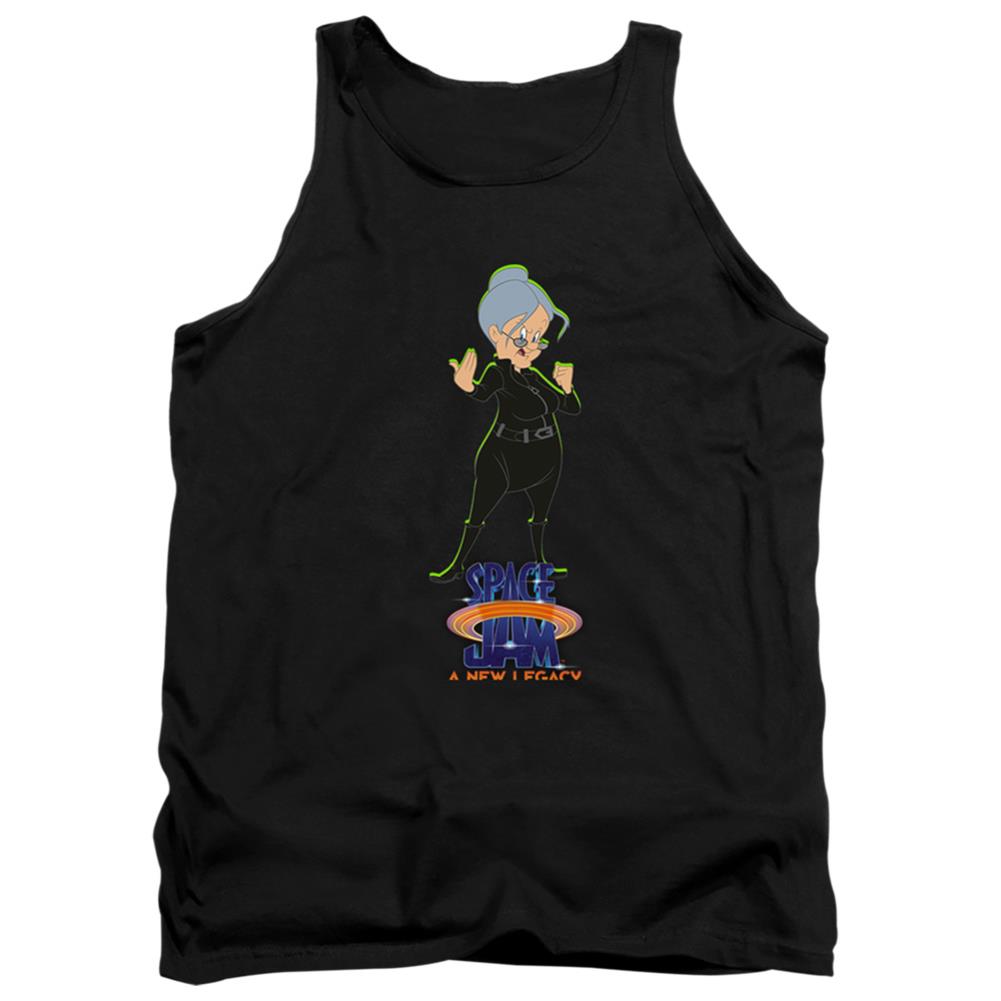 Space Jam 2 Granny Matrix Men's 18/1 Cotton Tank Top