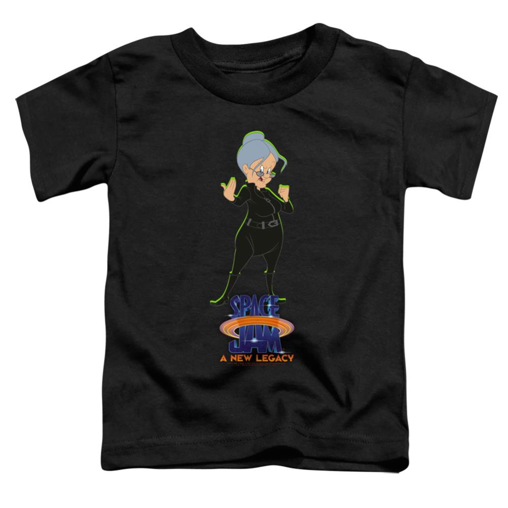 Space Jam 2 Granny Matrix Toddler 18/1 Cotton Short-Sleeve T-Shirt
