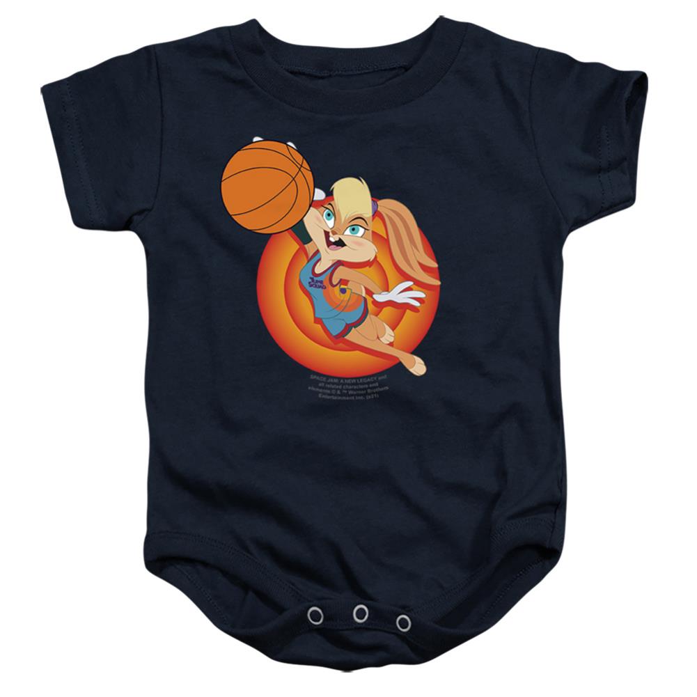 Space Jam 2 Lola Slam Infant's Cotton SS Snapsuit