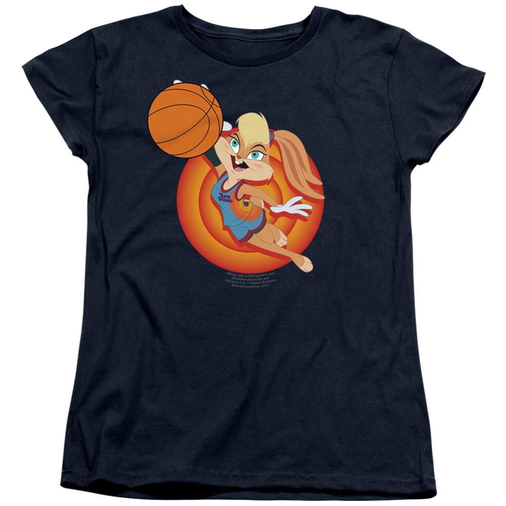 Space Jam 2 Lola Slam Women's 18/1 Cotton Short-Sleeve T-Shirt