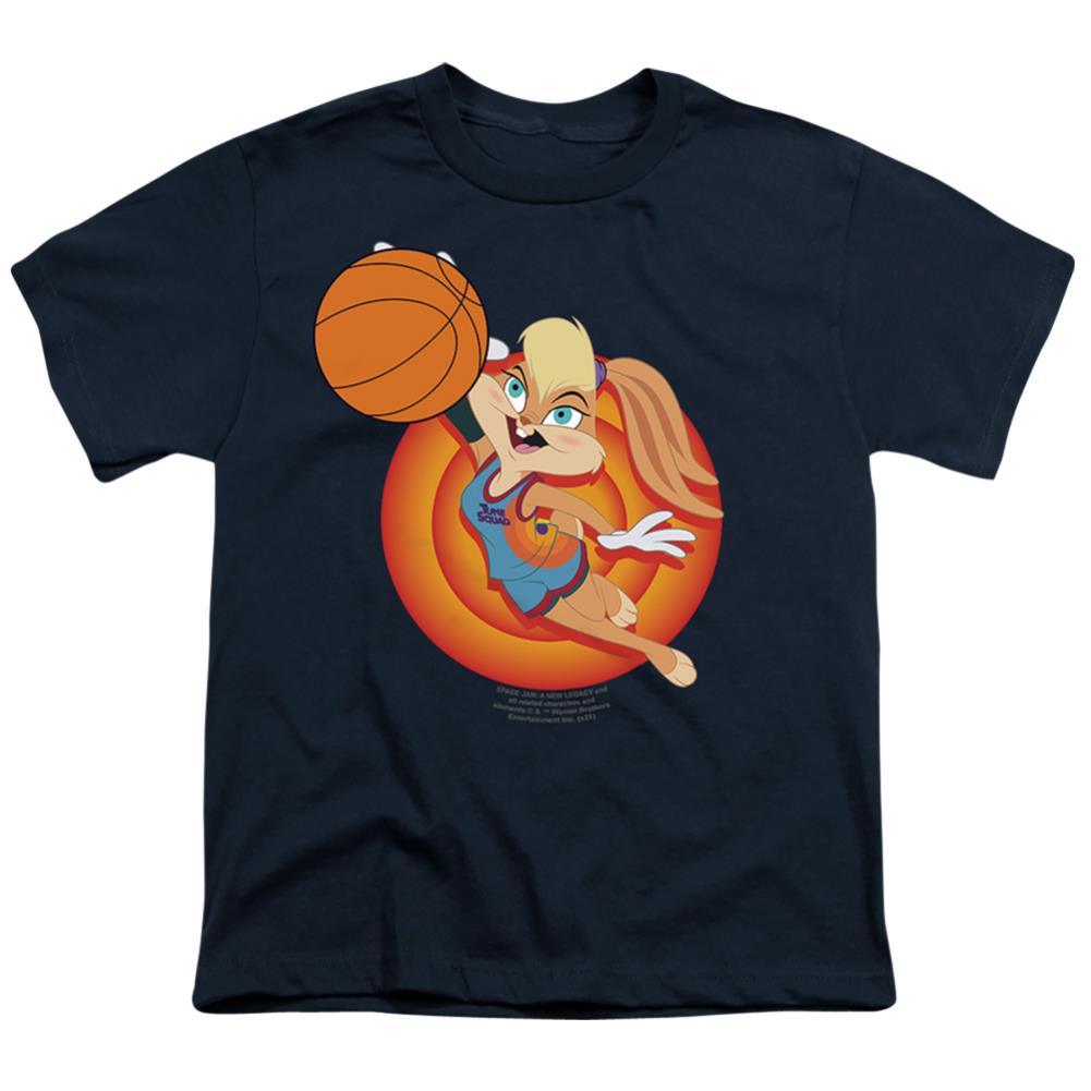 Space Jam 2 Lola Slam Youth 18/1 100% Cotton Short-Sleeve T-Shirt