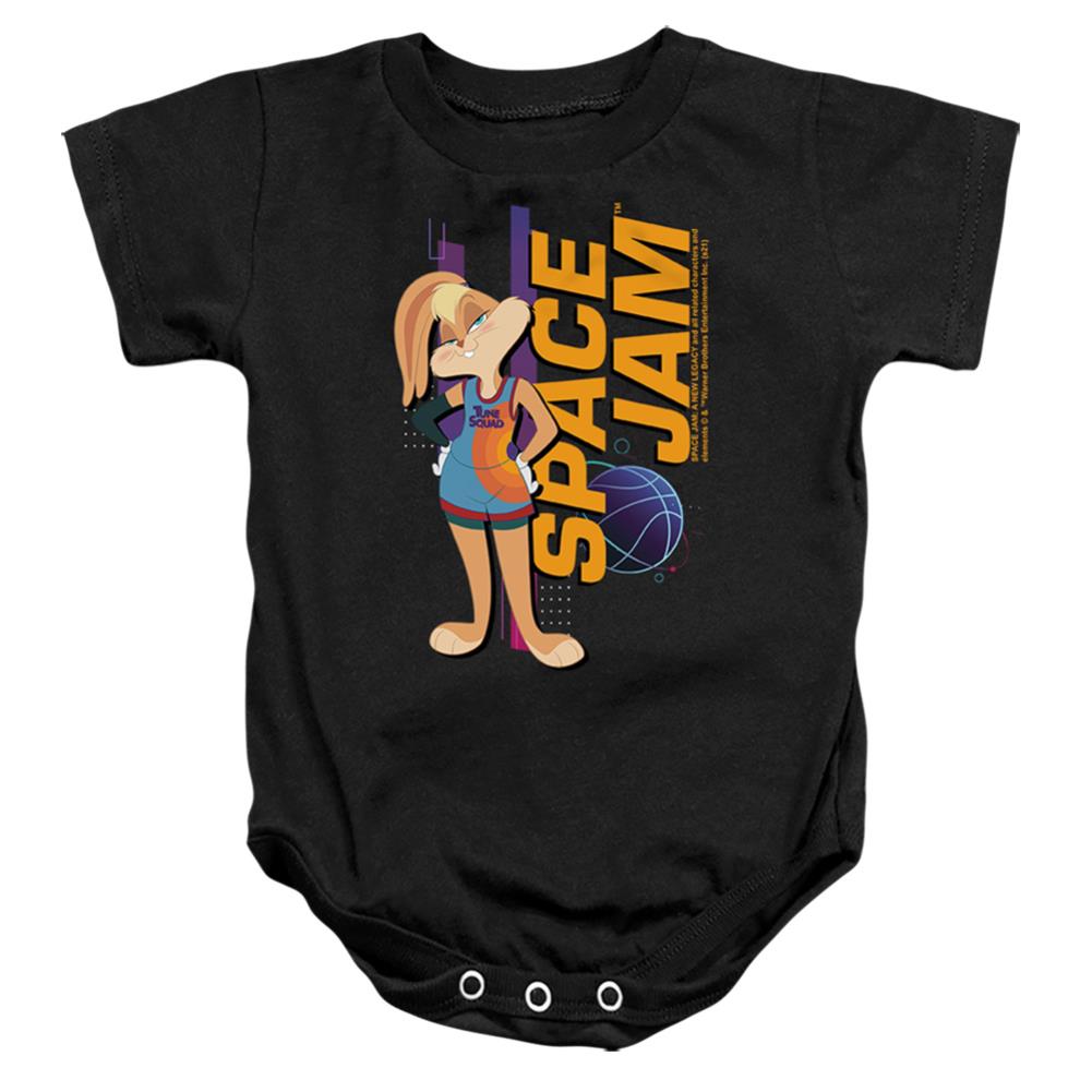 Space Jam 2 Lola Standing Infant's Cotton SS Snapsuit
