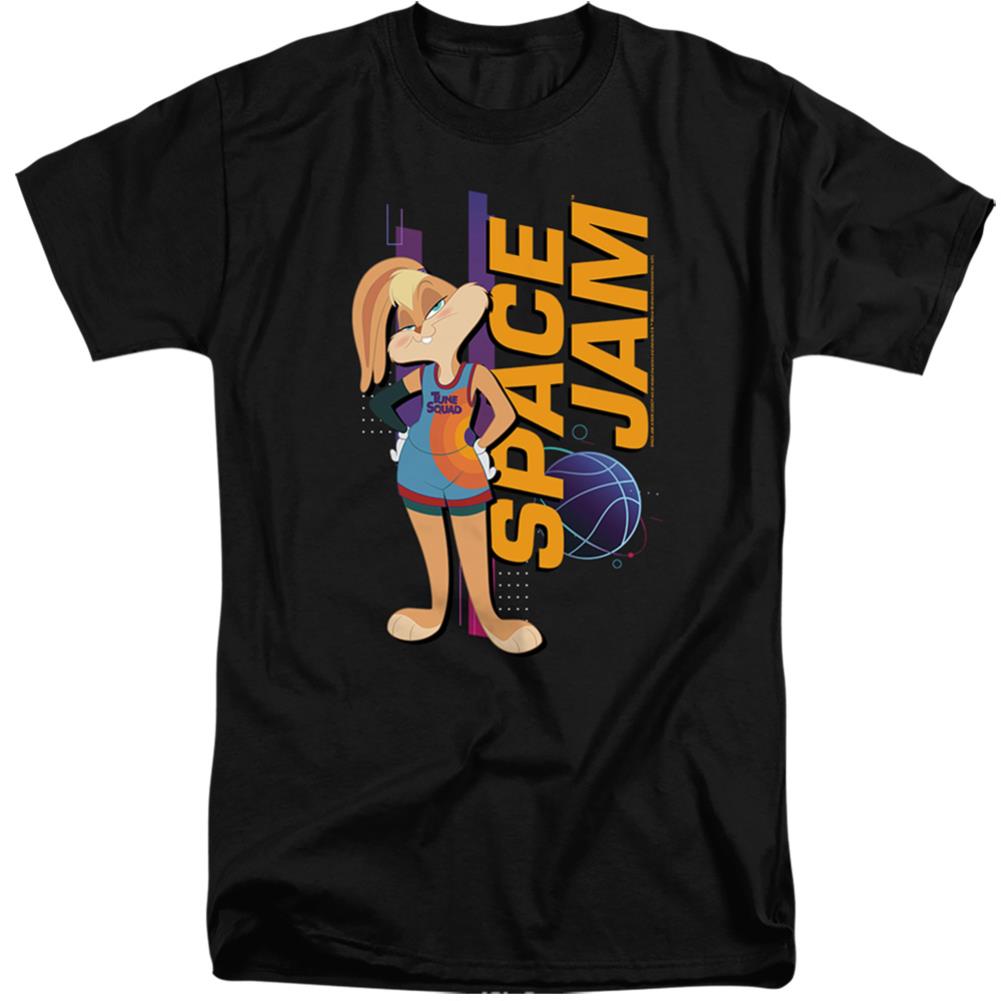 Space Jam 2 Lola Standing Men's 18/1 Tall Cotton Short-Sleeve T-Shirt