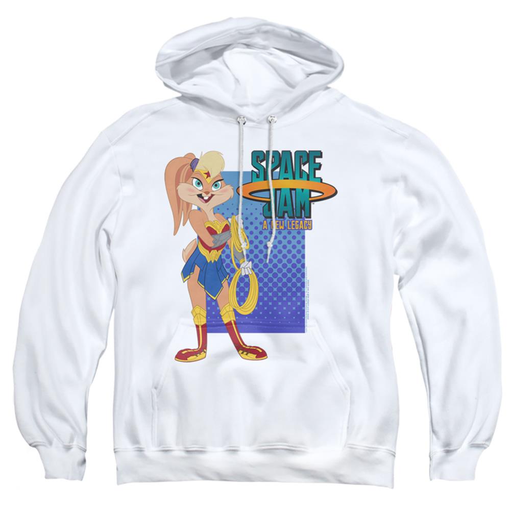 Space Jam 2 Lola Wonder Woman Men's Pull-Over 75 25 Poly Hoodie