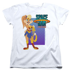 Space Jam 2 Lola Wonder Woman Women's 18/1 Cotton Short-Sleeve T-Shirt