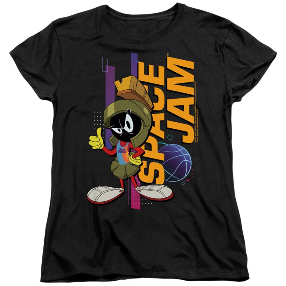 Space Jam 2 Marvin Standing Women's 18/1 Cotton Short-Sleeve T-Shirt