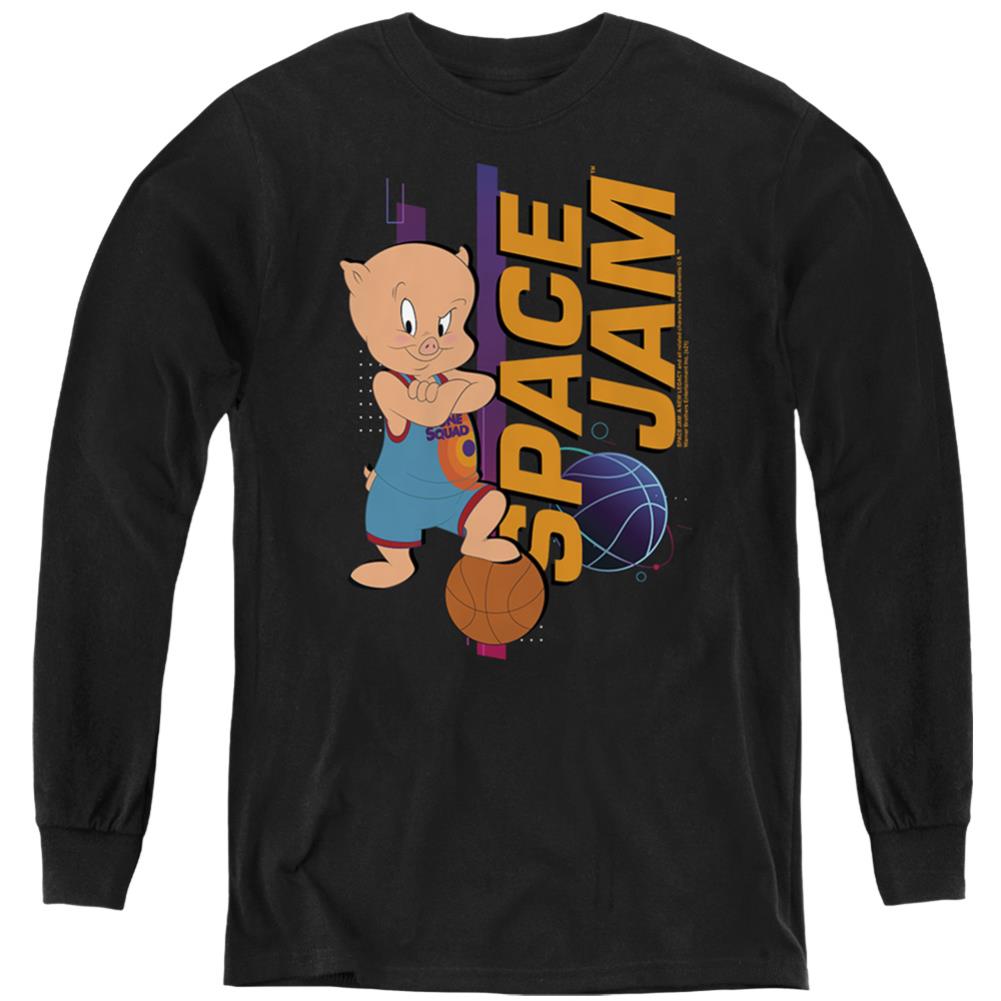 Space Jam 2 Porky Standing Youth Long-Sleeve T-Shirt