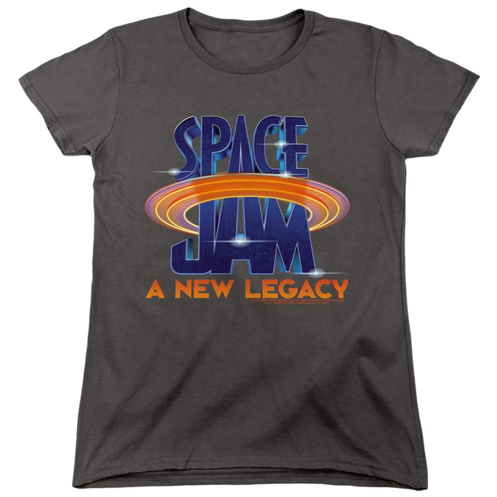 Space Jam 2 Space Jam 2 Logo Women's 18/1 Cotton Short-Sleeve T-Shirt