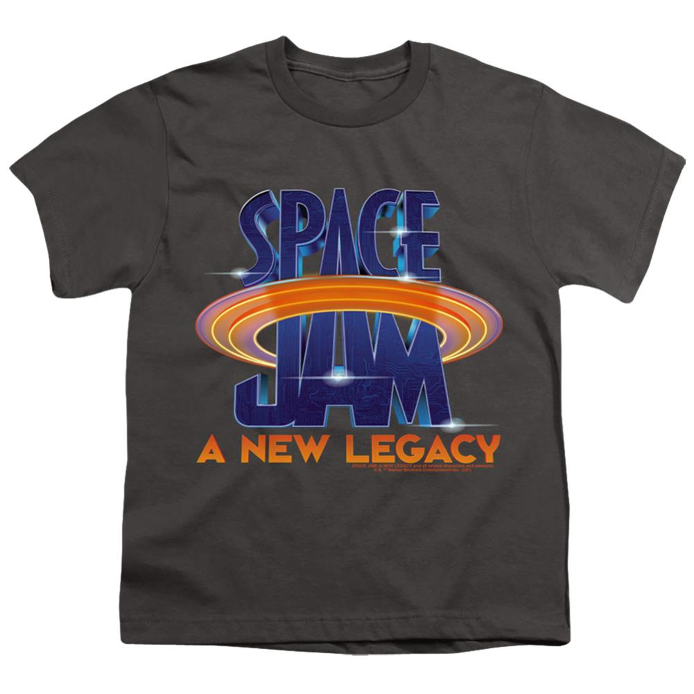 Space Jam 2 Space Jam 2 Logo Youth 18/1 100% Cotton Short-Sleeve T-Shirt