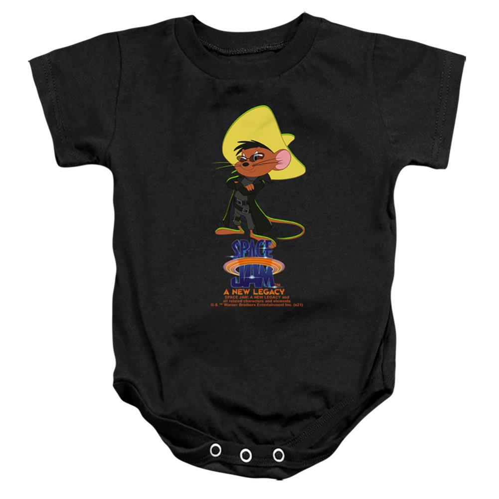 Space Jam 2 Speedy Matrix Infant's Cotton SS Snapsuit