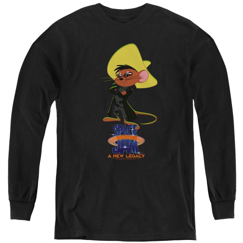 Space Jam 2 Speedy Matrix Youth Long-Sleeve T-Shirt