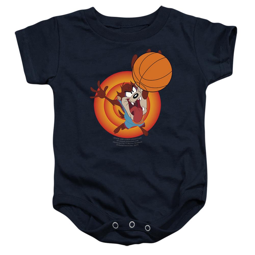 Space Jam 2 Taz Slam Infant's Cotton SS Snapsuit